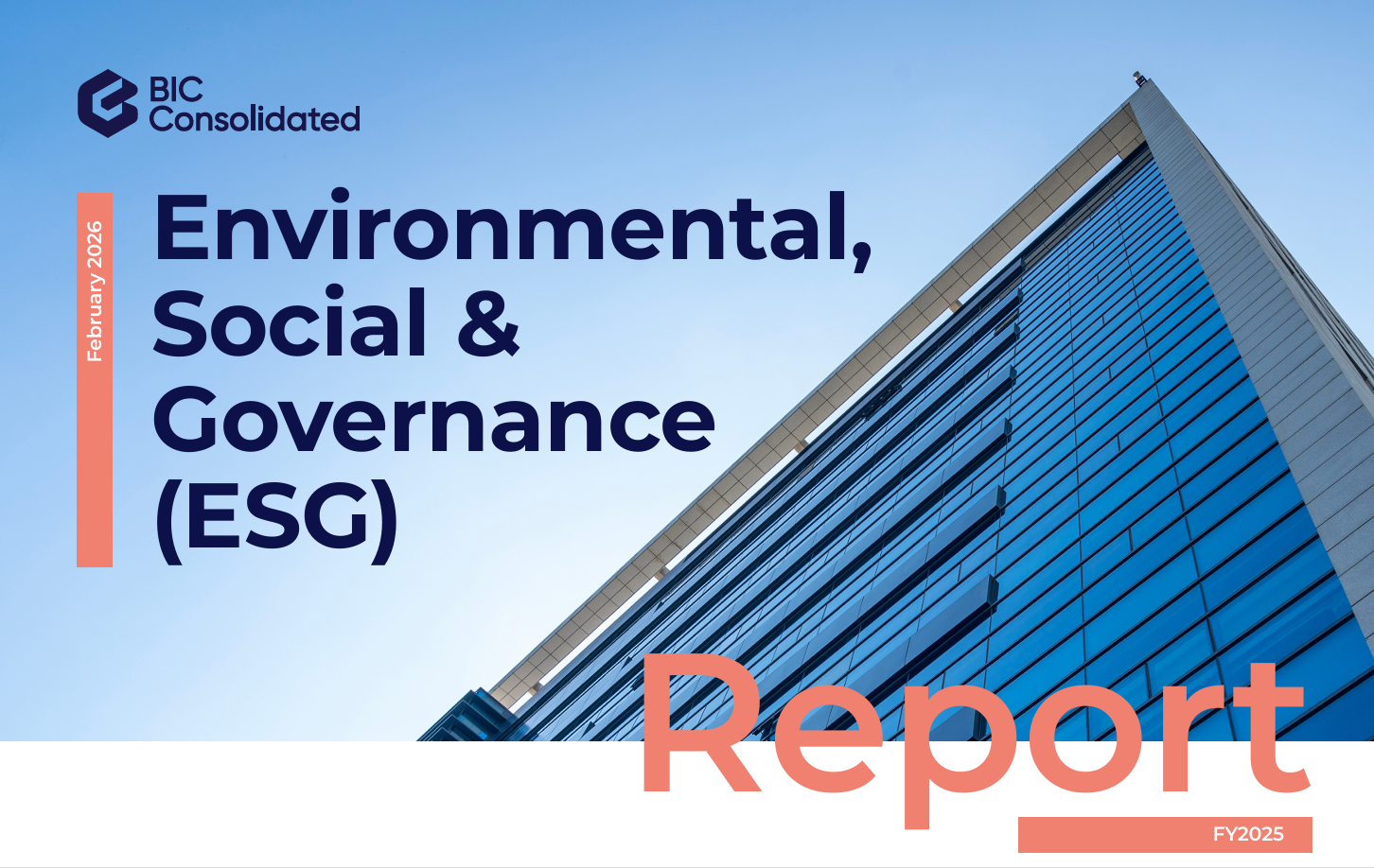 BIC Consolidated ESG Report