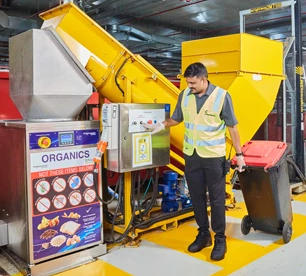 Recycling machine